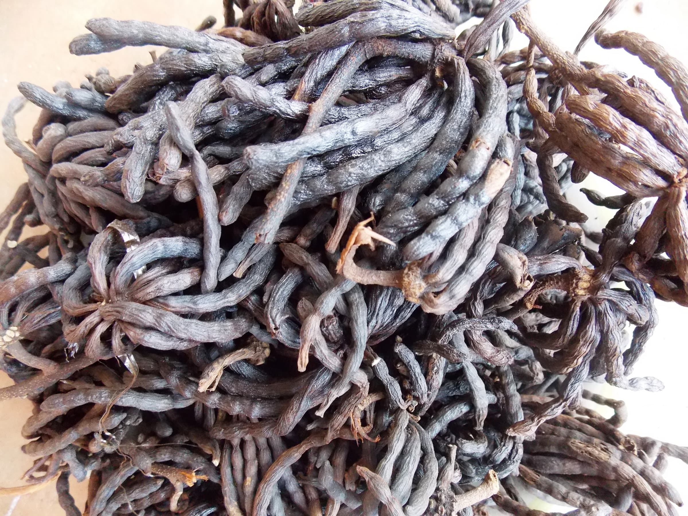 Xylopia aethiopica (Guinea pepper) dried fruits